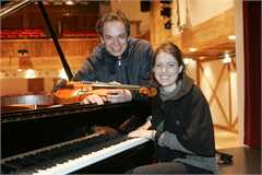 Duo Recital mit Benjamin Schmid, Violine und Ariane Haering, Klavier  "Mozart und französische Romantik"