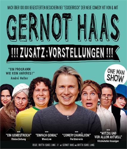 Gernot Haas - !!! ZUSATZ:VORSTELLUNGEN !!!